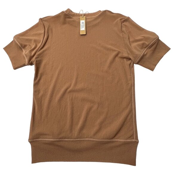 SKIMS Summer Mesh T-Shirt Sienna XXS - Picture 4 of 12
